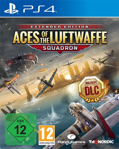 Aces of The Luftwaffe Squadron screenshot 1 for Playstation 4